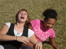 Laughing