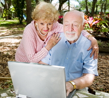 Senior Computer User