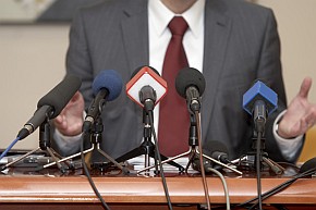 politician and the media