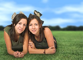 twin teens