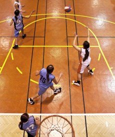 Girls sports team