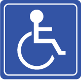 Icon: Wheelchair accessible
